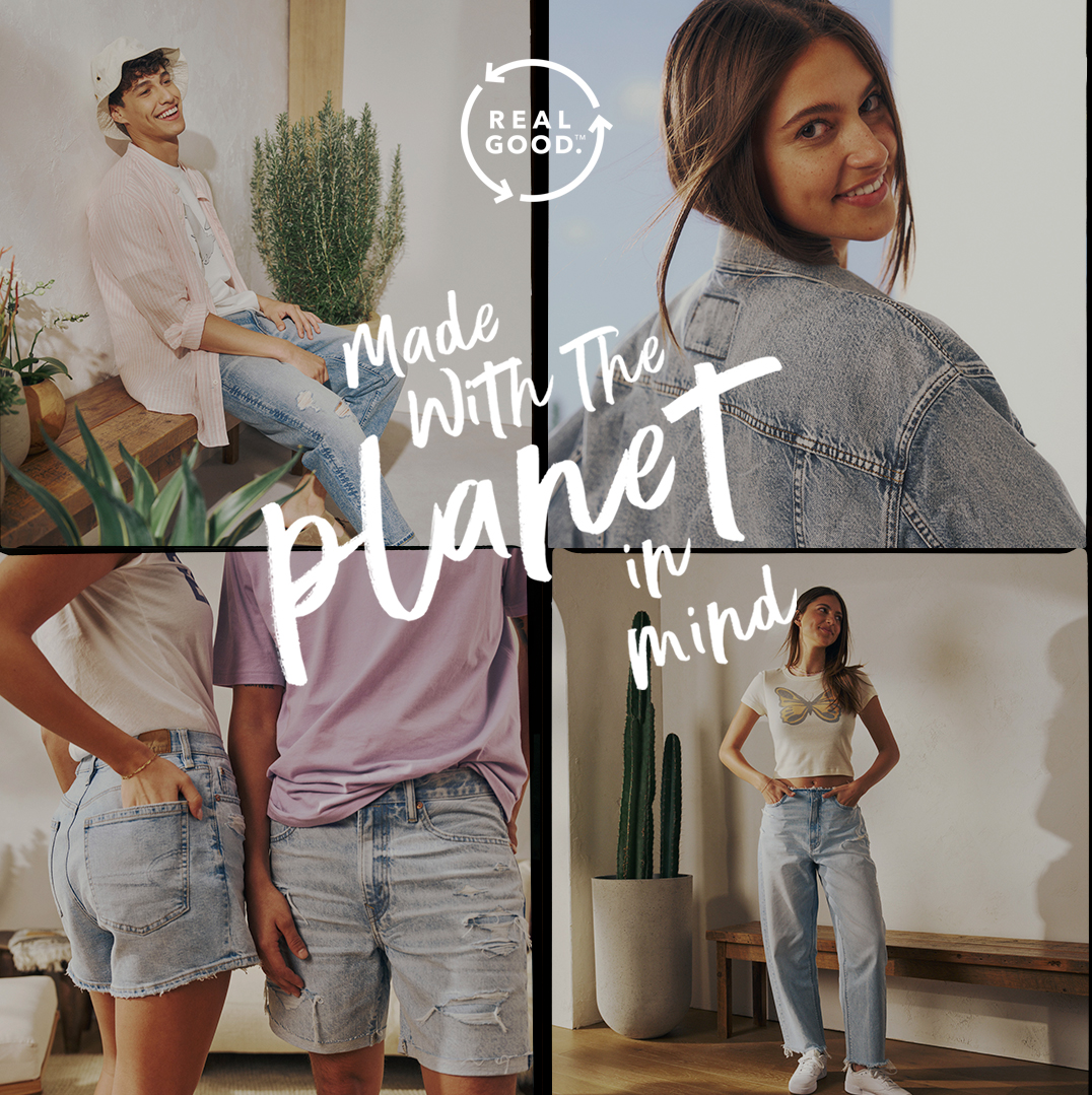 American Eagle Real Good Collection - Made with the Planet in Mind